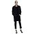 Pantalones Pedal Pushers de Terciopelo Texturizado Negro Chanel Otoño 2012