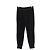 Pantalones Pedal Pushers de Terciopelo Texturizado Negro Chanel Otoño 2012 - vista 7
