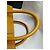Céline Borsa a Mano Celine Luggage in Pelle Gialla Giallo - vista 13