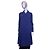 Abrigo de lana azul Vanessa Seward