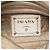 Borsa a tracolla in tela blu Canapa con logo Prada - vista 5