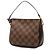Trousse Pochette Damier Ebene Marrone Louis Vuitton - vista 2