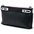 LOEWE Borsa Missy in pelle Anagram Repeat arancione piccola - vista 2