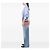 LOEWE Borsa Missy in pelle Anagram Repeat arancione piccola - vista 7