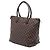 Louis Vuitton Borsa Saleya GM Damier Ebene Marrone - vista 2
