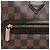 Louis Vuitton Borsa Saleya GM Damier Ebene Marrone - vista 6
