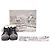 Botines Gucci Harlem Spike de cuero negro con forro de shearling - vista 9