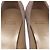 Stuart Weitzman Anna Décolleté Wedge Peep-Toe in Camoscio Marrone Rosso - vista 6