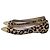 Bailarinas de punta afilada con estampado de leopardo Michael Kors en pelo de pony beige Castaño - vista 5