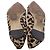 Bailarinas de punta afilada con estampado de leopardo Michael Kors en pelo de pony beige Castaño - vista 6