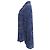 Camicia stampata Lorelei in seta blu di Diane von Furstenberg - vista 2