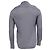 Loro Piana Button-Down Langarmhemd aus grauer Baumwolle - Ansicht 4