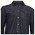 Camicia in denim blu con bottoni ricamata con stelle Givenchy - vista 2