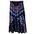 Autre Marque Falda de red con estampado floral Vivienne Tam Azul