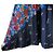 Autre Marque Falda de red con estampado floral Vivienne Tam Azul - vista 3