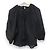 Autre Marque NAVE Volume Boil Bluse Schwarz