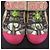 Sandali in rete Velcro Gucci Multicolore Beige - vista 5