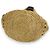 Autre Marque Genten Häkel-Raffia-Handtasche Beige - Ansicht 3