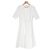 Autre Marque Knielanges Kleid CELFORD Weiß
