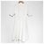 Autre Marque Knielanges Kleid CELFORD Weiß - vue 2
