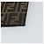 Borsa a mano in tela Zucca FENDI nera e marrone Auth 159734 Nero - vista 16