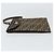 Borsa a mano in tela Zucca FENDI nera e marrone Auth 159734 Nero - vista 4