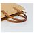 Céline Borsa a mano in tela Macadam CELINE PVC Beige Oro Auth 161381 D'oro - vista 7