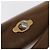 Gucci Bolsa de Ombro de Couro Marrom Dourado Auth 161660 - vista 10