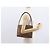 Gucci Bolsa de Ombro de Couro Marrom Dourado Auth 161660 - vista 22