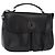 Céline Borsa a Spalla CELINE Circle in Pelle Nera e Oro Auth 161504 Nero D'oro