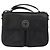 Céline Borsa a Spalla CELINE Circle in Pelle Nera e Oro Auth 161504 Nero D'oro - vista 13