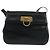Borsa a Spalla Gancini in Pelle Nera e Oro Salvatore Ferragamo Auth 160020 Nero D'oro - vista 13