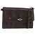 Borsa a Spalla in Pelle Marrone Scuro Gucci Oro 406 004 2008 Auth 161069 D'oro