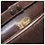 Borsa a Spalla in Pelle Marrone Scuro Gucci Oro 406 004 2008 Auth 161069 D'oro - vista 18