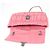 PRADA Borsa a Spalla con Catena Arricciata Nylon Rosa Argento Auth 161419 - vista 18