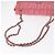 PRADA Borsa a Spalla con Catena Arricciata Nylon Rosa Argento Auth 161419 - vista 8