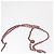 PRADA Borsa a Spalla con Catena Arricciata Nylon Rosa Argento Auth 161419 - vista 9