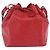 Noe LOUIS VUITTON Bolso de Hombro Petit Noé Epi Rojo M44107 LV Auth 161161 Roja - vista 13