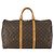 LOUIS VUITTON Borsa Boston Monogram Keepall 50 M41426 LV Auth 159645 Monogramma - vista 2