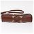 Burberry Borsa a Spalla in Pelle Marrone Oro Auth 160721 D'oro - vista 5