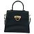 Borsa a mano in pelle Gancini Salvatore Ferragamo 2 in 1 Blu Navy Oro Auth 160979 - vista 13
