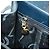 Borsa a mano in pelle Gancini Salvatore Ferragamo 2 in 1 Blu Navy Oro Auth 160979 - vista 27