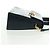 Borsa a mano in pelle Gancini Salvatore Ferragamo 2 in 1 Blu Navy Oro Auth 160979 - vista 6