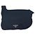 Borsa a Spalla PRADA in Nylon Blu Navy Argento Autentica 161779 - vista 2