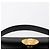 VALENTINO Borsa a mano in pelle nera e oro Auth hk3312 Nero D'oro - vista 14