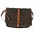LOUIS VUITTON Borsa a Spalla Monogram Saumur 35 M42254 LV Auth 161371 Monogramma - vista 2