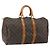 LOUIS VUITTON Borsa Boston Monogram Keepall 45 M41428 LV Auth am10382 Monogramma