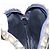 Borsa a Spalla in Tela Trotter Christian Dior Blu Navy Oro Auth 159578 D'oro - vista 19