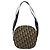 Borsa a Spalla in Tela Trotter Christian Dior Blu Navy Oro Auth 159578 D'oro - vista 2