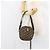 Borsa a Spalla in Tela Trotter Christian Dior Blu Navy Oro Auth 159578 D'oro - vista 20